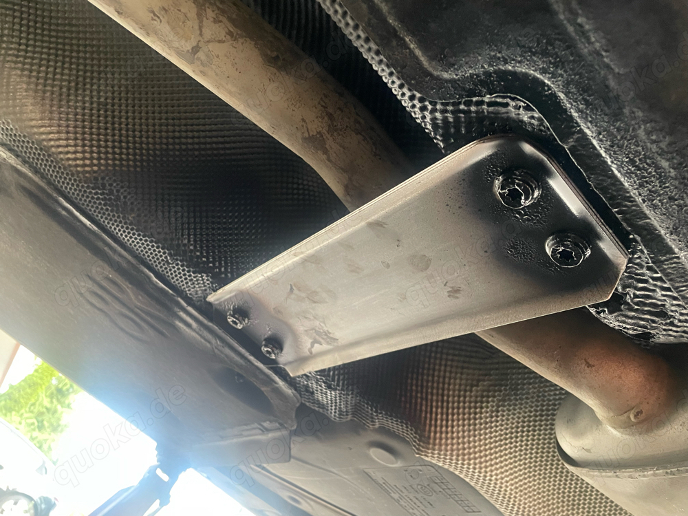 Ersatzblech BMW 18211436309 - Verbindungsträger 1er 3er X1 X3 V2A