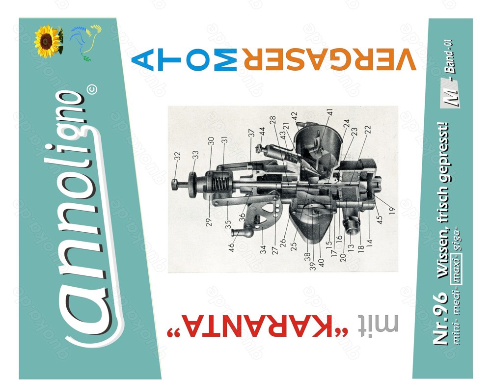- annoligno 96   Atom Vergaser für Oldtimer Beschreibung Einbau und Einstellung Bedienungsanleitung