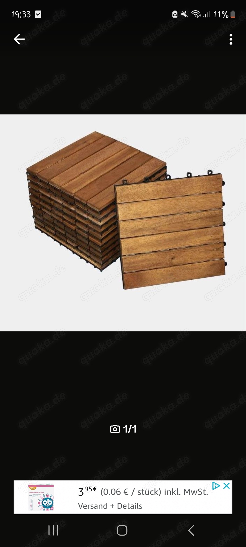 Klickfliesen Akazien *NEU* Klickfliesen Akazien *NEU*