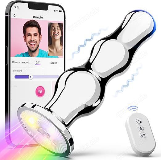 Anal Vibrator Sexspielzeug APP & Fernbedienung