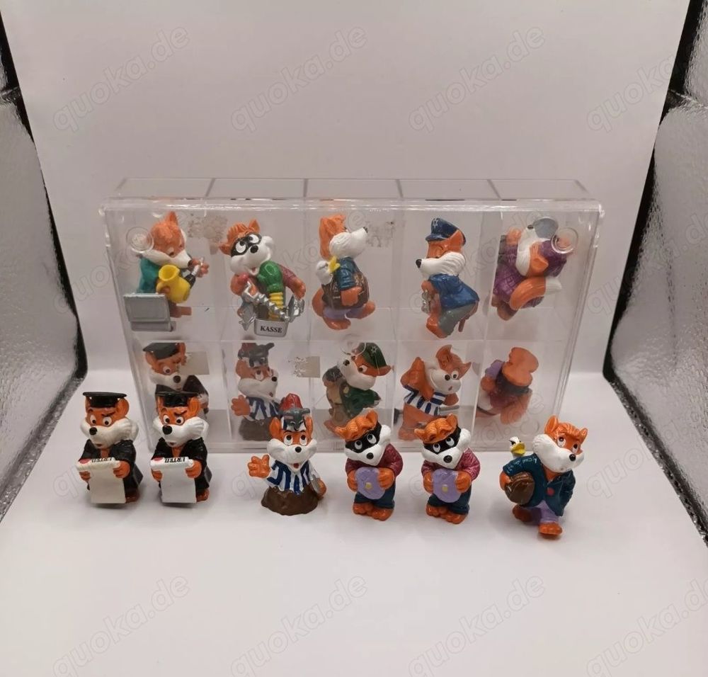 Ü-Eier 10 Figuren Komplettsatz - Fancy Fuxies von 