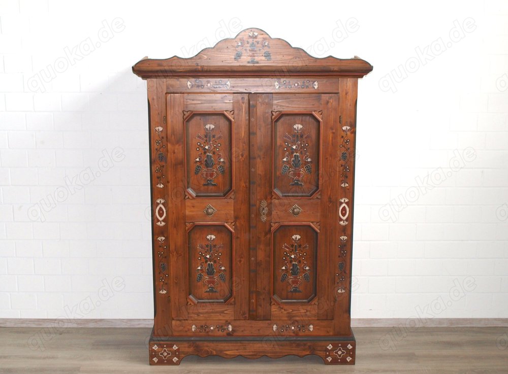 Bauernschrank (Nr.1064) Voglauer Anno 1700 Fichte massiv