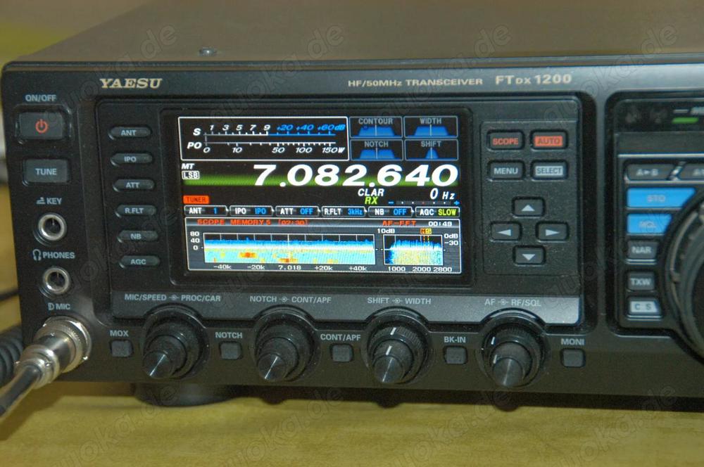  YAESU FTDX 1200, KW   6m, TX erw. (auch 11m), TOP s.Fotos, RT-Sys. Soft+Kabel