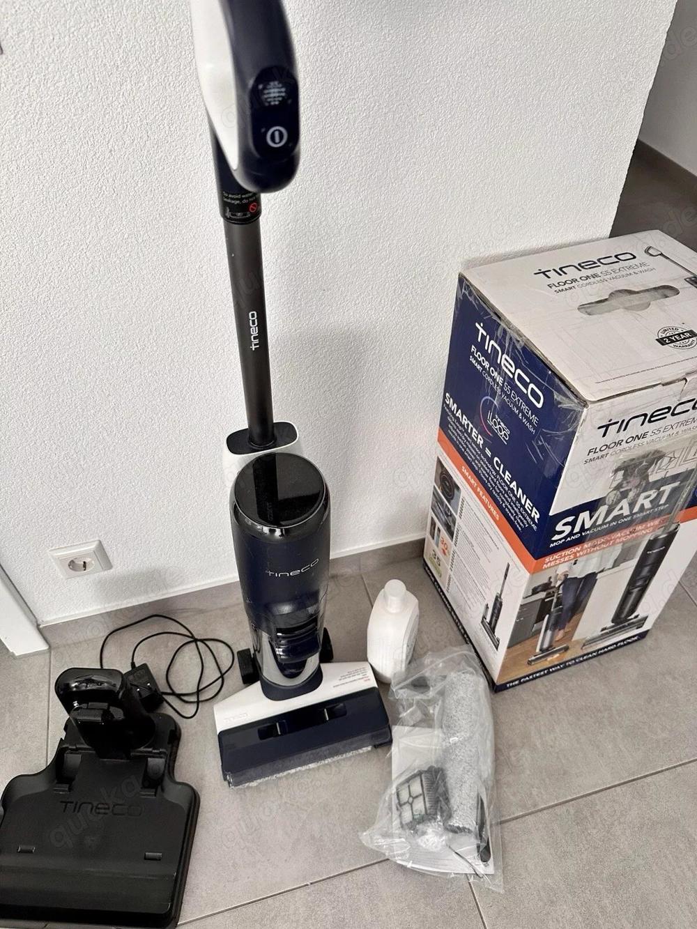 Tineco Floor One S5 Extreme Smart Cordless Akku Wischer Top Zustand