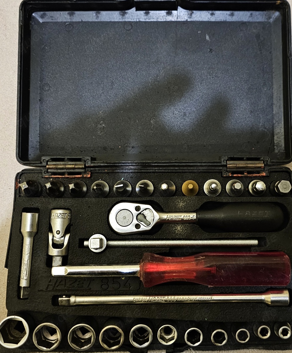 Hazet Steckschlüssel - Satz 1 4 Zoll.Wie Neu