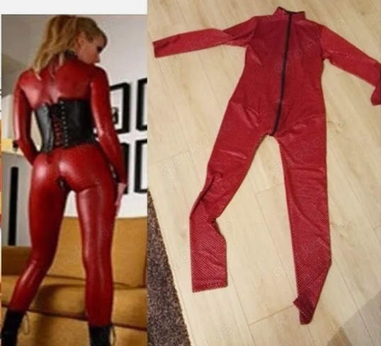  Strechanzug ähnlich wie Latex. in XL