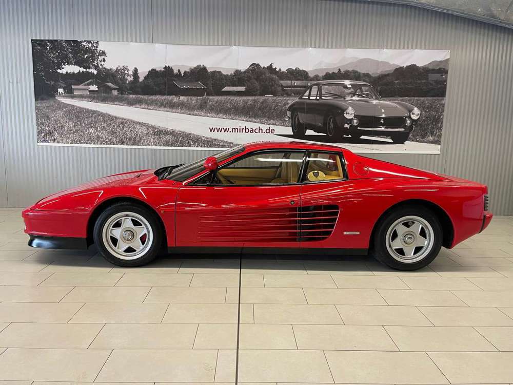 Ferrari Testarossa Monospecchio, Monodado - Ferrari Classiche Zertifi