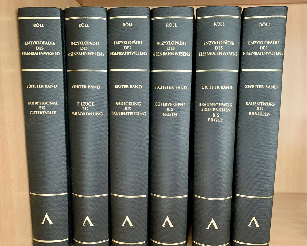 Enzyklopädie des Eisenbahnwesens (10 Bände)