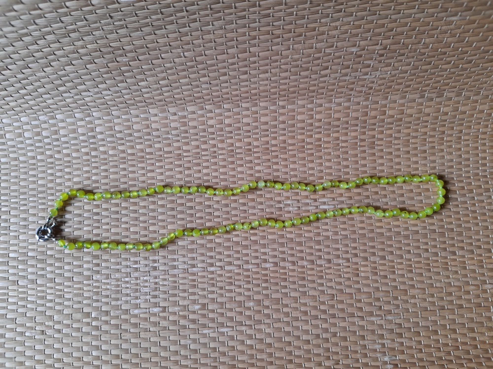 Schmuck: Schöne Steinkette aus Zitronen-Achat