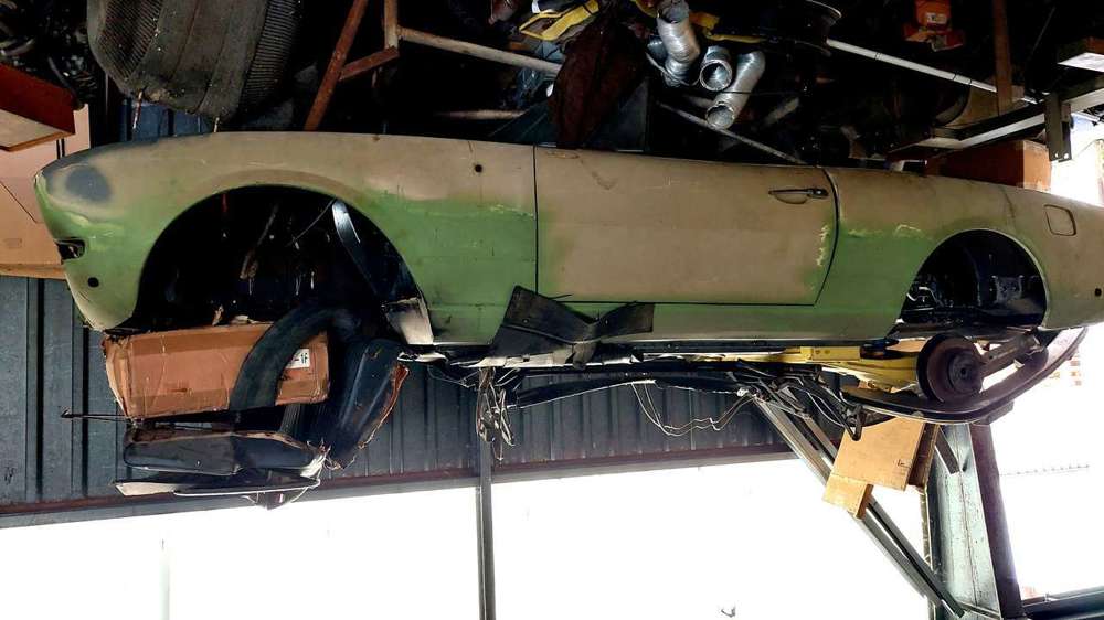 Peugeot 504 Cabrio erste Baureihe Rohkarosse