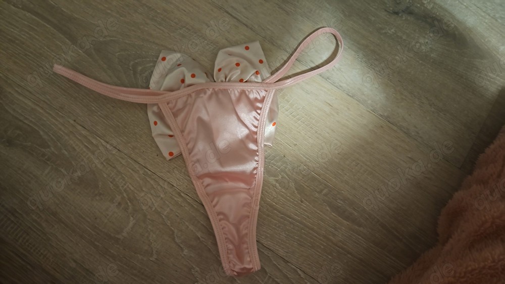 damen string trage ich für dich  aus satin 