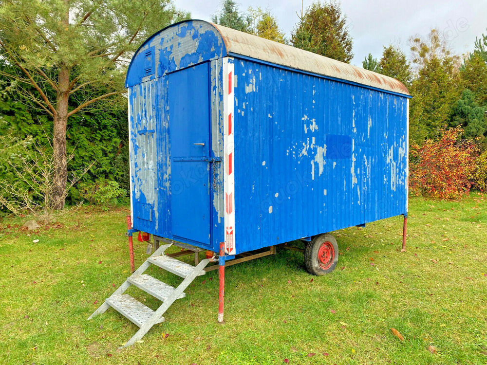 4m Bauwagen ( Lieferung möglich ) Einachser Einachsbauwagen Tiny House