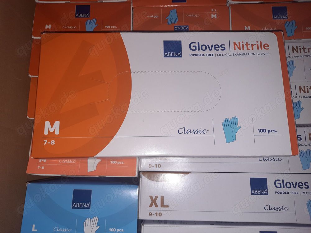 8x 100 St Handschuhe Puderfrei Vinyl Nitrile Classic M 8x 100 St Handschuhe Puderfrei Vinyl Nitrile Classic M