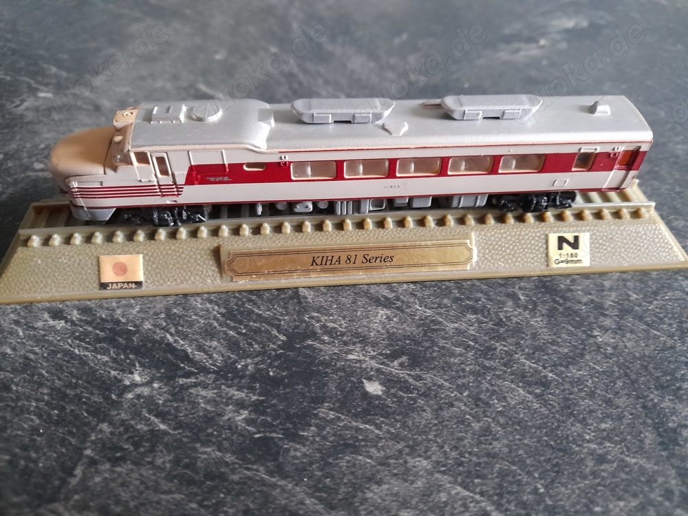 Eisenbahnstandmodell KIHA 81 Series