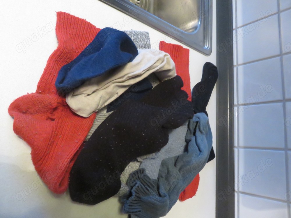 Socken für einen Sockenkranz zu verschenken