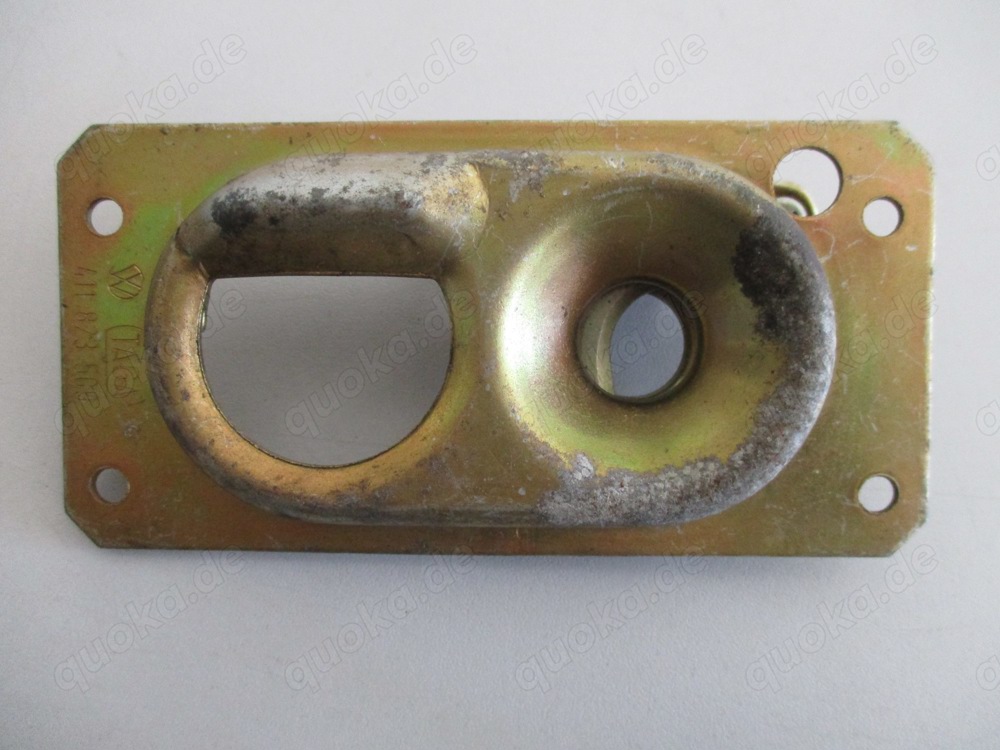 VW Typ 3 Haubenschloss Unterteil vorne 411823509 NEU NOS