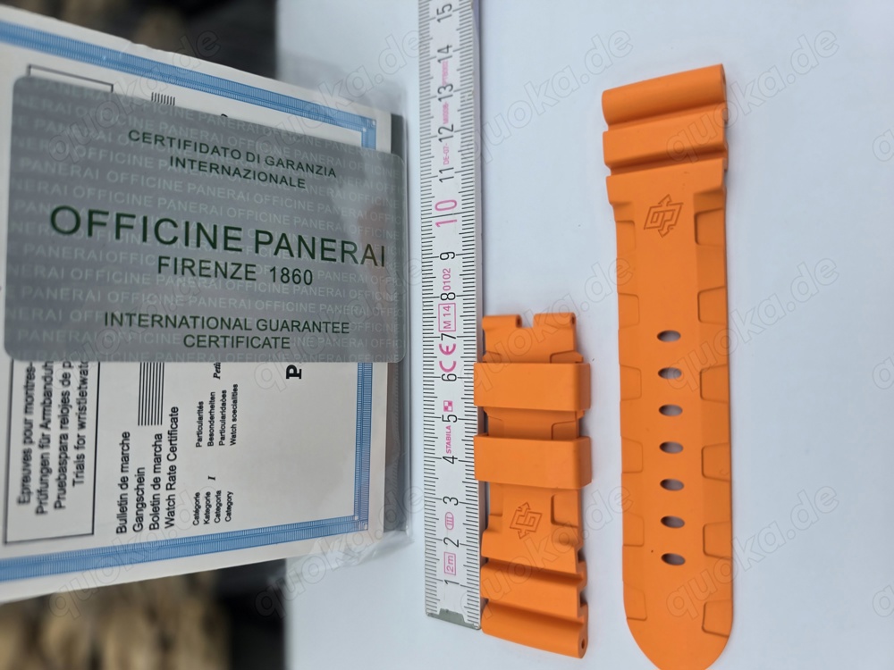Panerai Kautschuk Armband Uhrenarmband 