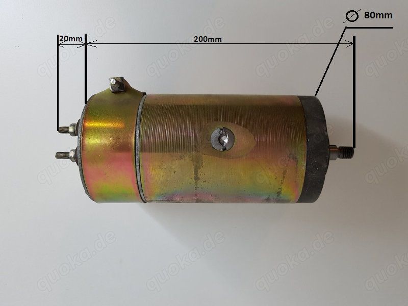 K-750 M72 6V Lichtmaschine Generator Lima einsatzbereit
