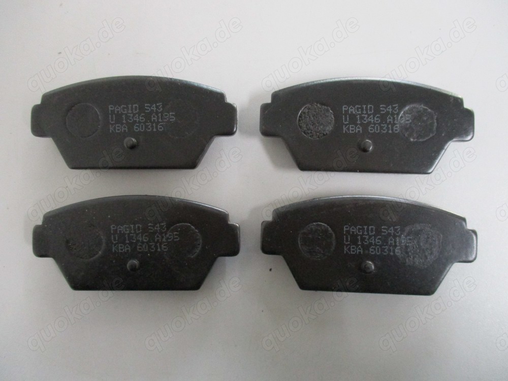 Bremsbeläge hinten Mitsubishi Colt Eclipse Galant Lancer *NEU*