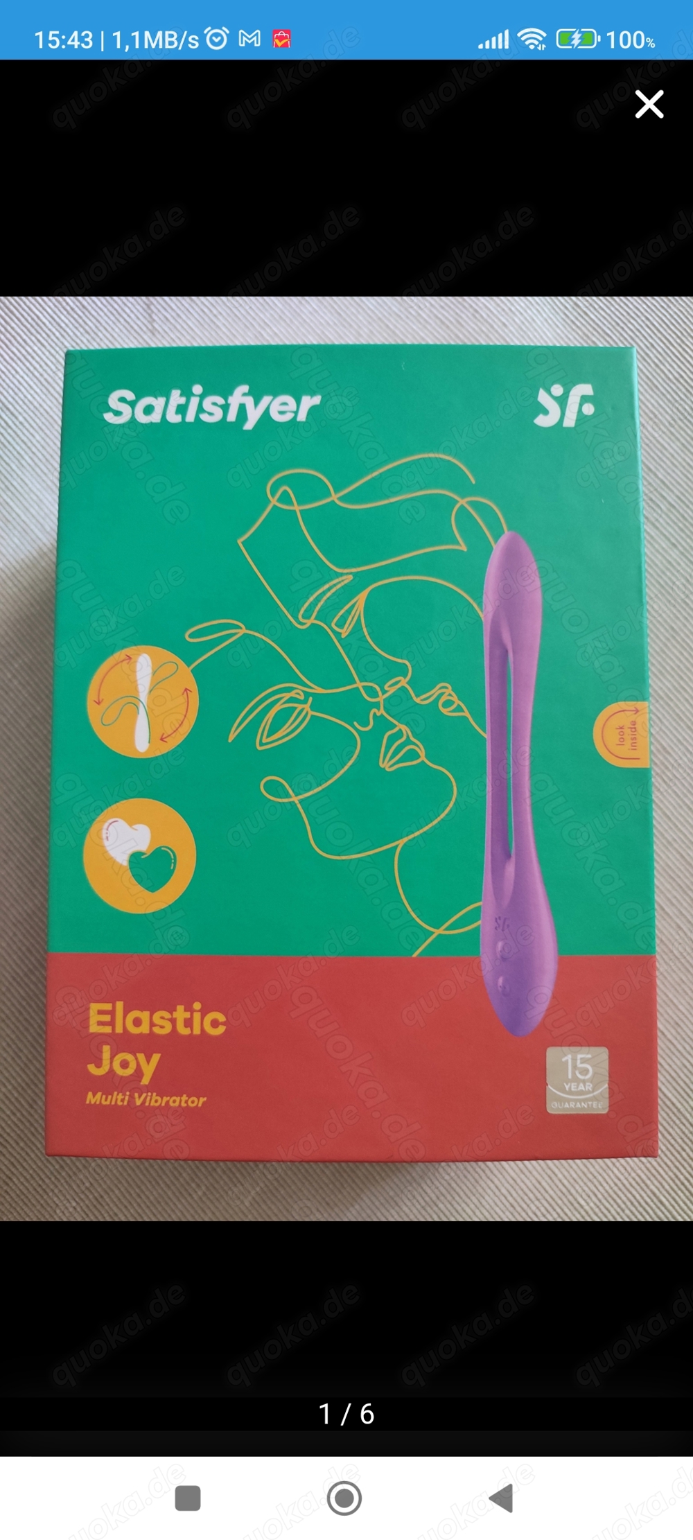 Satisfyer Elastic Joy, 16+ Anwendungen 