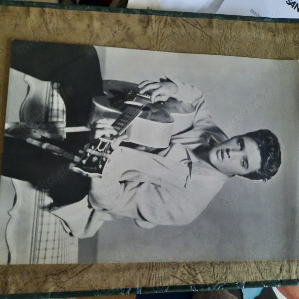 Elvis Presley Postkarte und Amerikanische Schauspieler