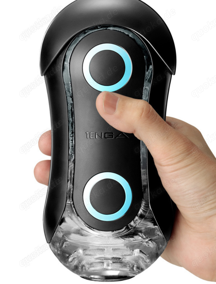 NEU! Intensive Stimulation: Tenga "Flip Orb Black Blue Rush" Masturbator