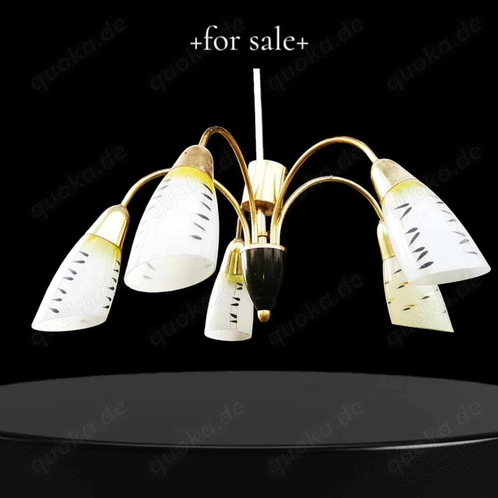 50er-Jahre Deckenlampe