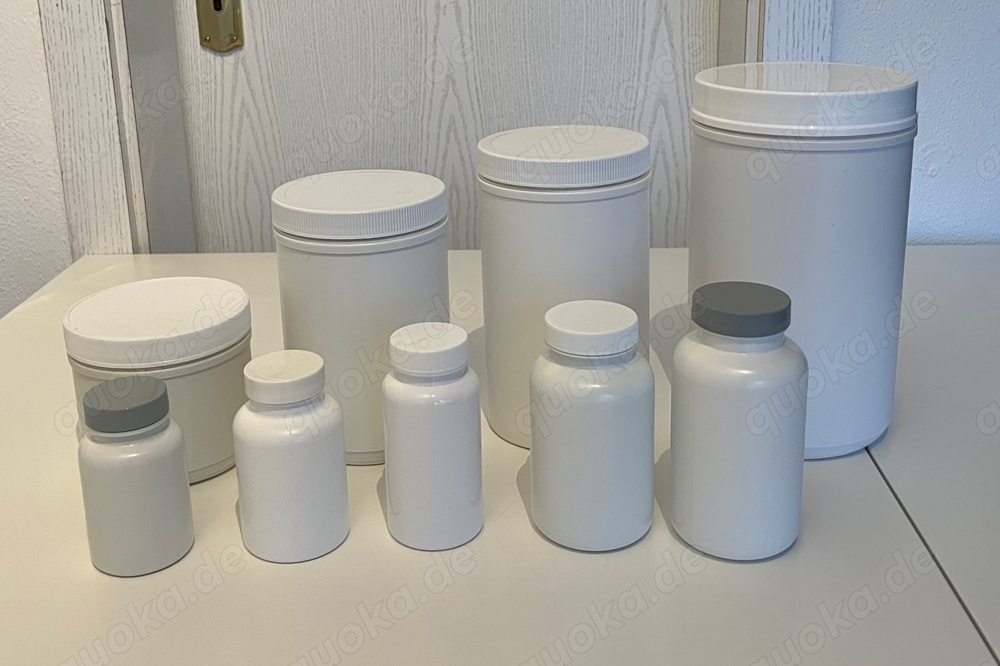 Kunststoffdosen mit Schraubdeckel