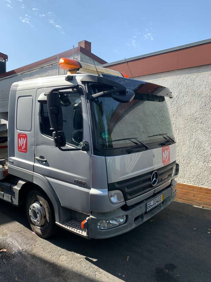Mercedes-Benz Atego Abschleppwagen Doppelstock lader