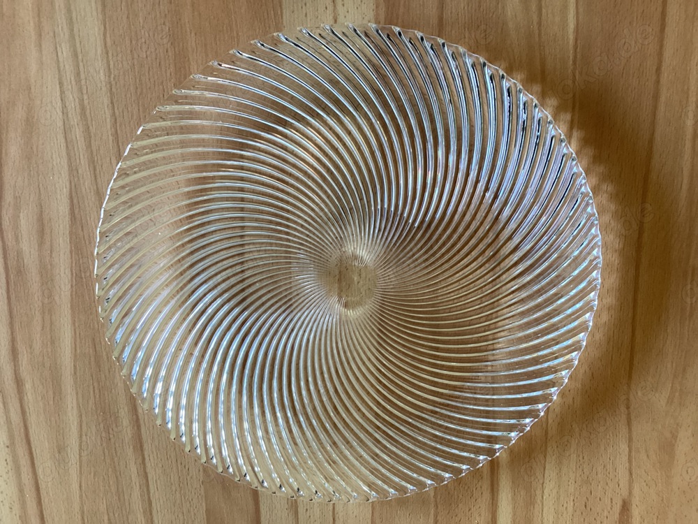 Platzteller aus Glas 32 cm