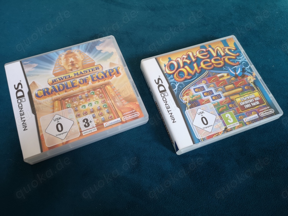 Nintendo GameBoy DS Spiele-Set Orient-Quest und Jewel Master