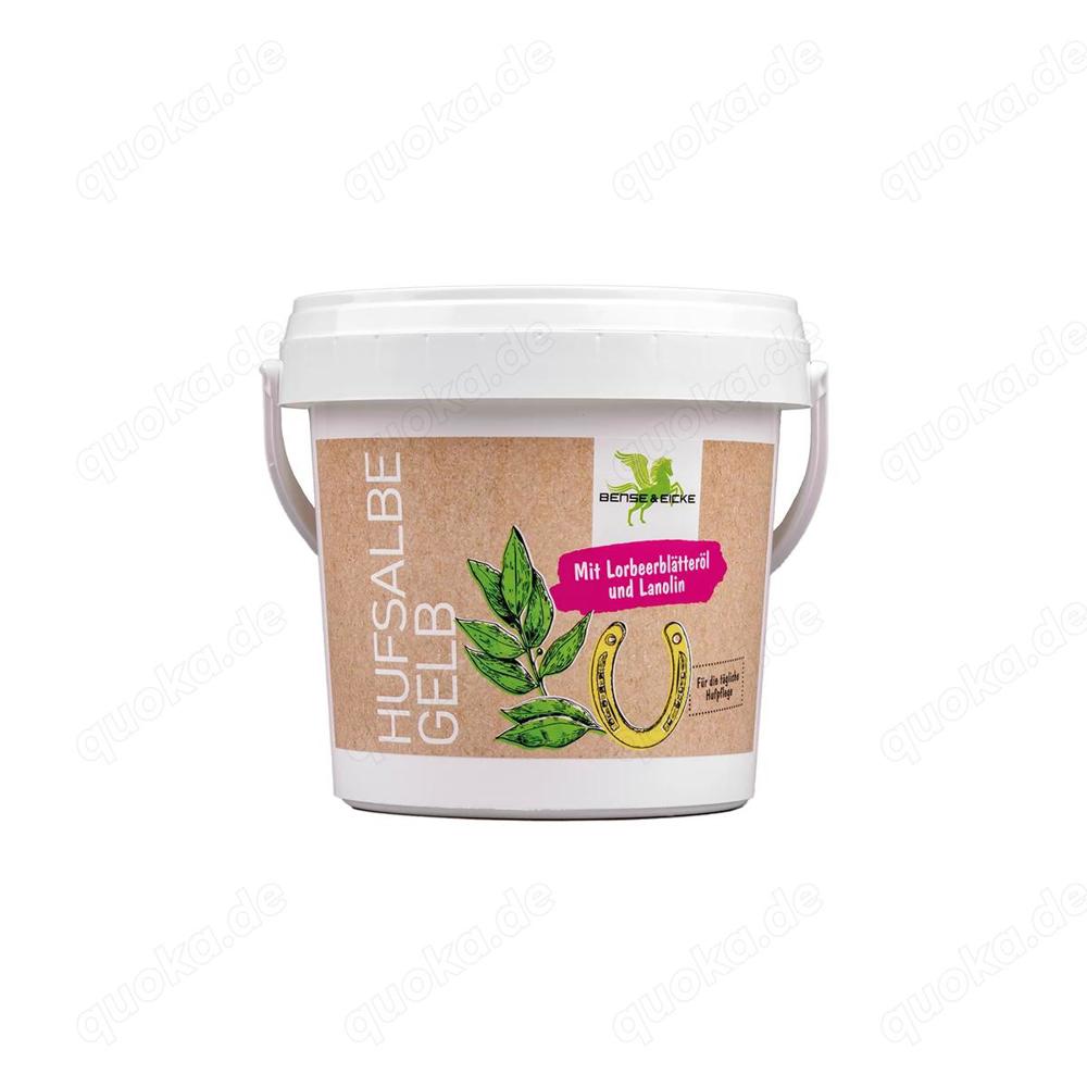 Hufsalbe Original mit echtem Lorbeerblätteröl schwarz oder gelb