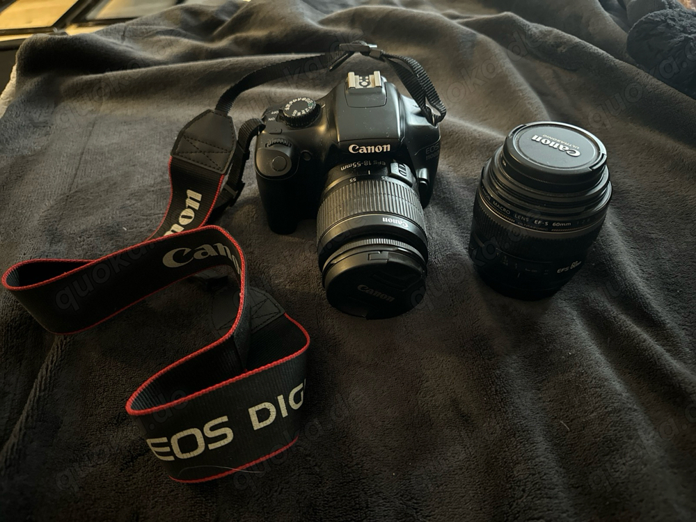 Canon Eos 1100D spiegelreflexkamera mit Macro objektiv Canon Eos 1100D spiegelreflexkamera mit Macro objektiv