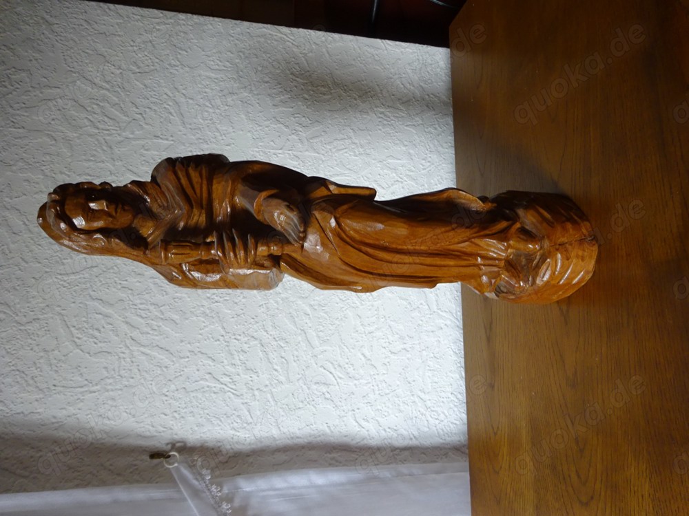 Maria-Statue  - Figur,  aus Holz