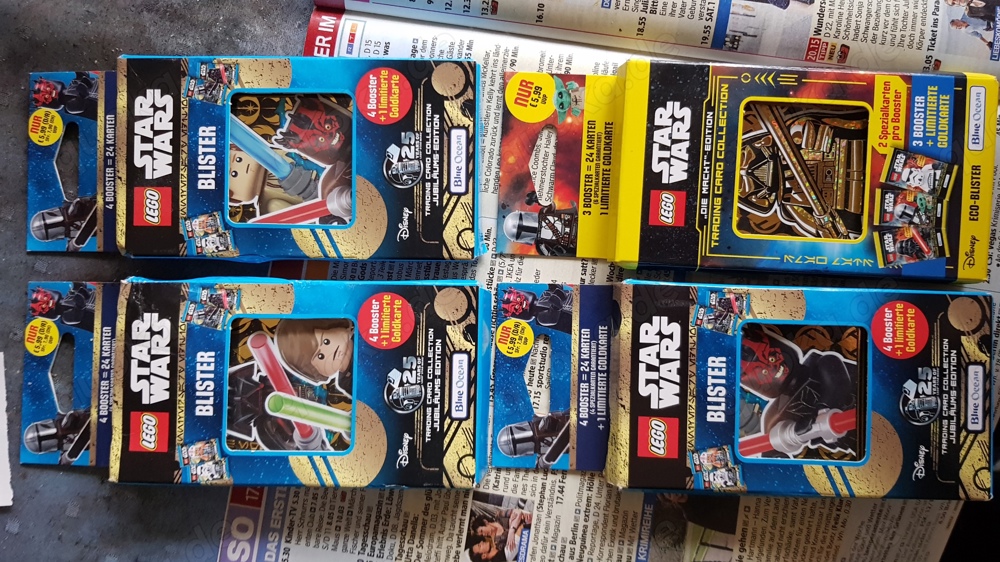 Star Wars Booster Sammelkarten
