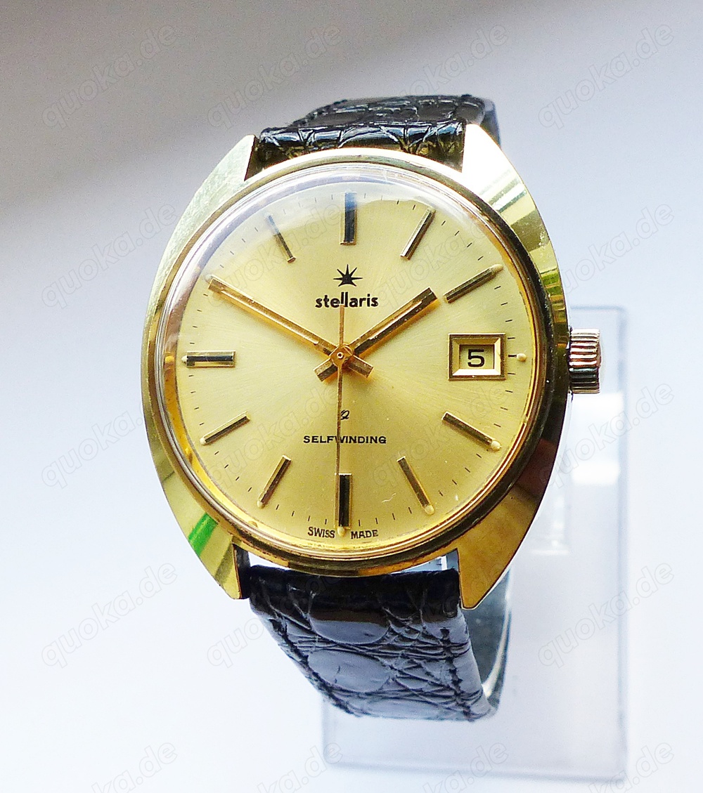 Felsa Stellaris Automatic Calendar 25J. Herren Vintage Armbanduhr