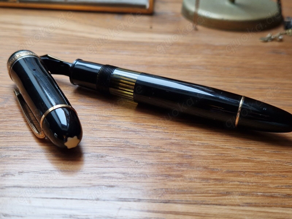 Montblanc Meisterstuck 149 Silberringe 1950er Jahre Zelluloid Erstveröffentlichung-