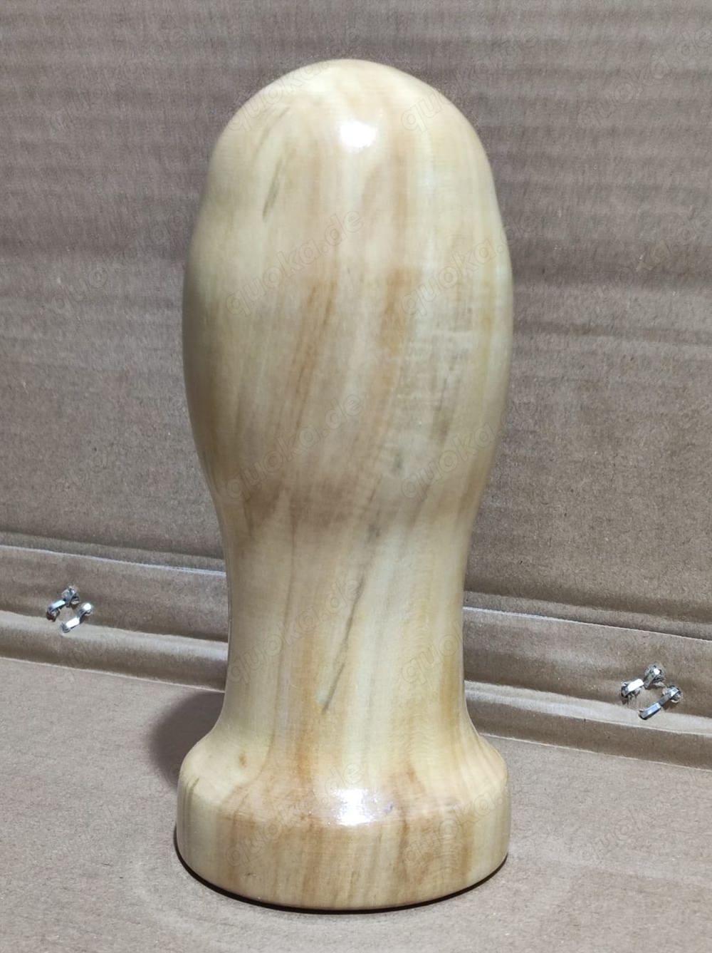 Plug   Dildo aus sehr edlem Lindenholz