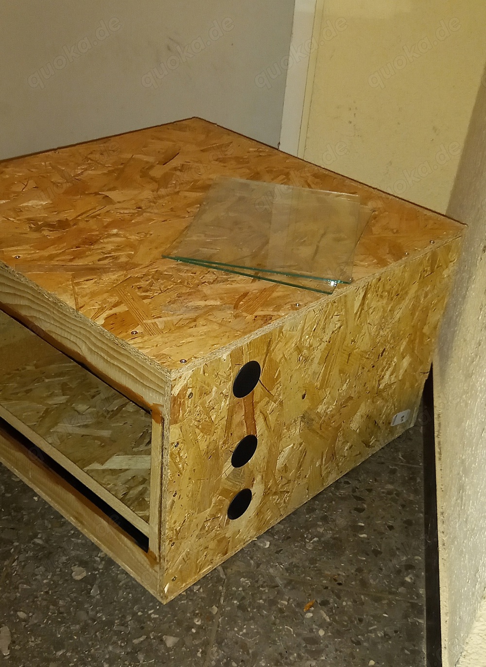 Holzterrarium, ca 60x60x40 
