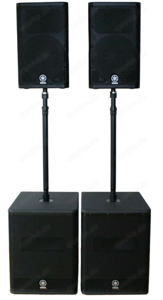 Musikanlage Yamaha DXR12 inkl. Subwoofer DXS15 zu vermieten