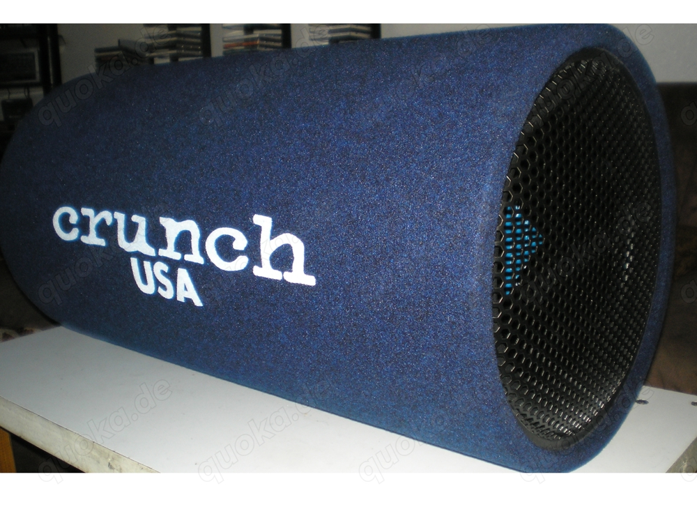 Chrunch Subwooferröhre, 800 Watt Kiste, 38er Einbau-LS Chrunch Subwooferröhre, 800 Watt Kiste, 38er Einbau-LS