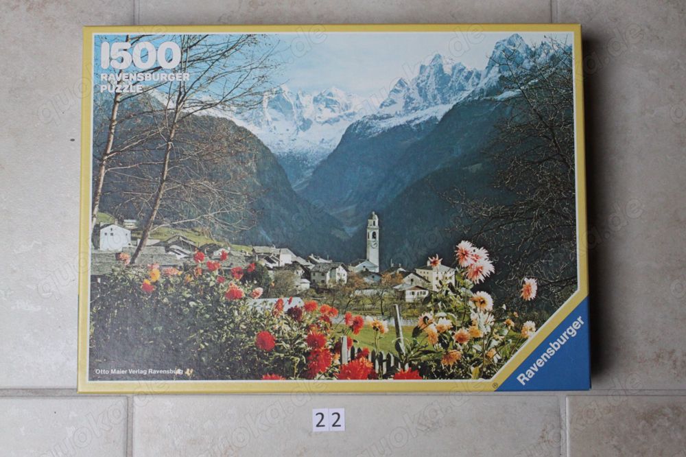 Puzzle 3 Stück 500 -1500 teilig abzugeben !