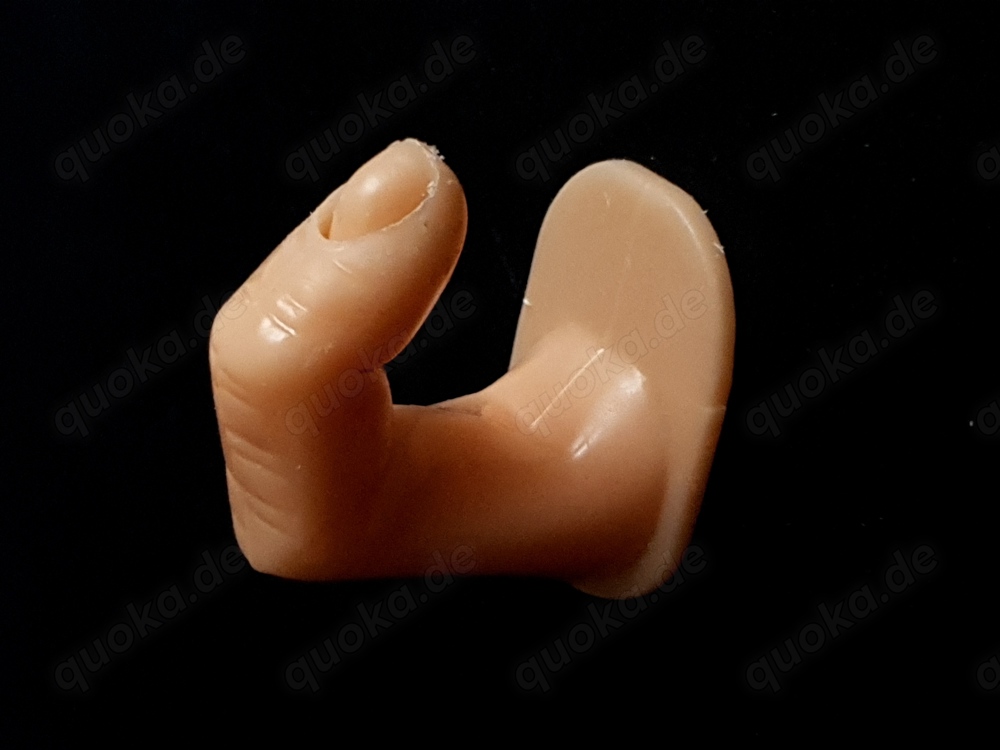 Übungsfinger zum Üben für Gel- oder Acrylnagelmodellage 
