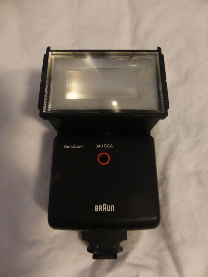 Braun VarioZoom 340 SCA Blitzgerät Aufsteckblitz Flash