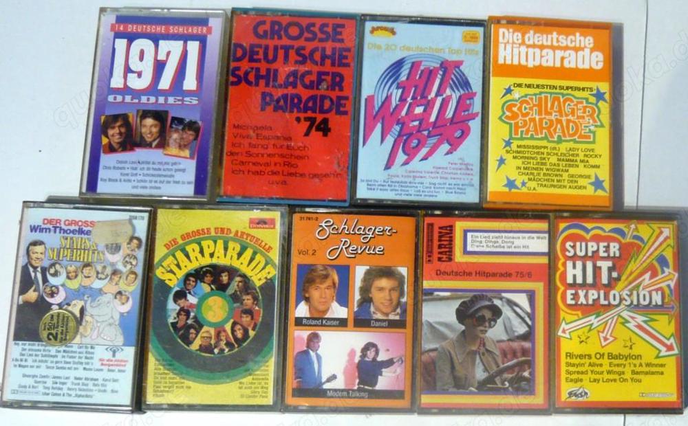 MC Oldies Schlager Hits Original 70er Jahre Konvolutpreis MC Oldies Schlager Hits Original 70er Jahre Konvolutpreis