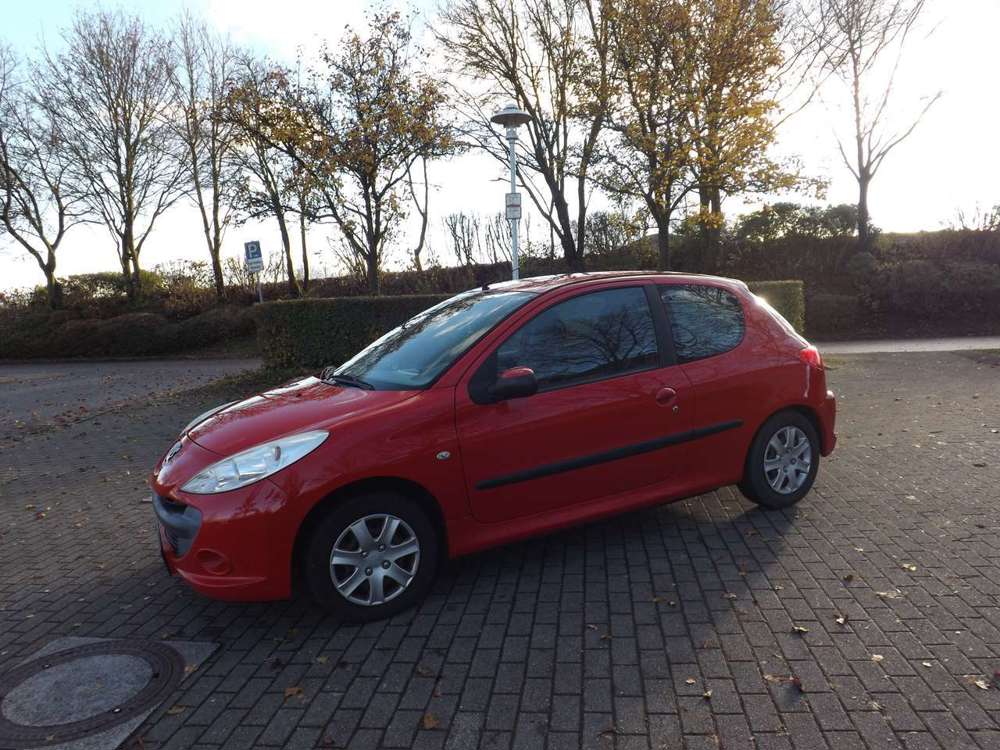 Peugeot 206 +75 Rouge,Klima,SH,Sound.,Reifen+ZR+TÜV+KD neu!