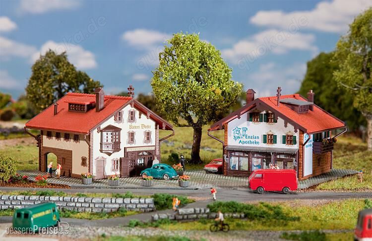Apotheke und Bäckerei - Faller - Spur N Apotheke und Bäckerei - Faller - Spur N