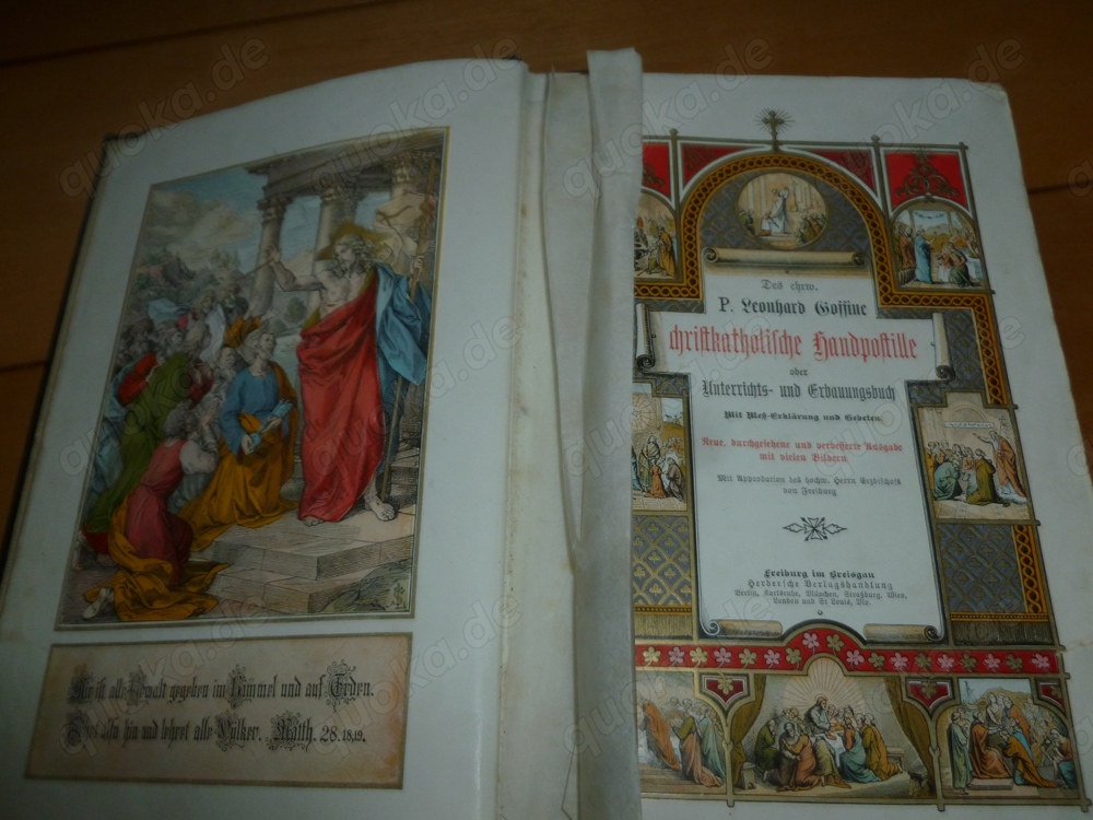 Christkatholische Handpostille von 1911