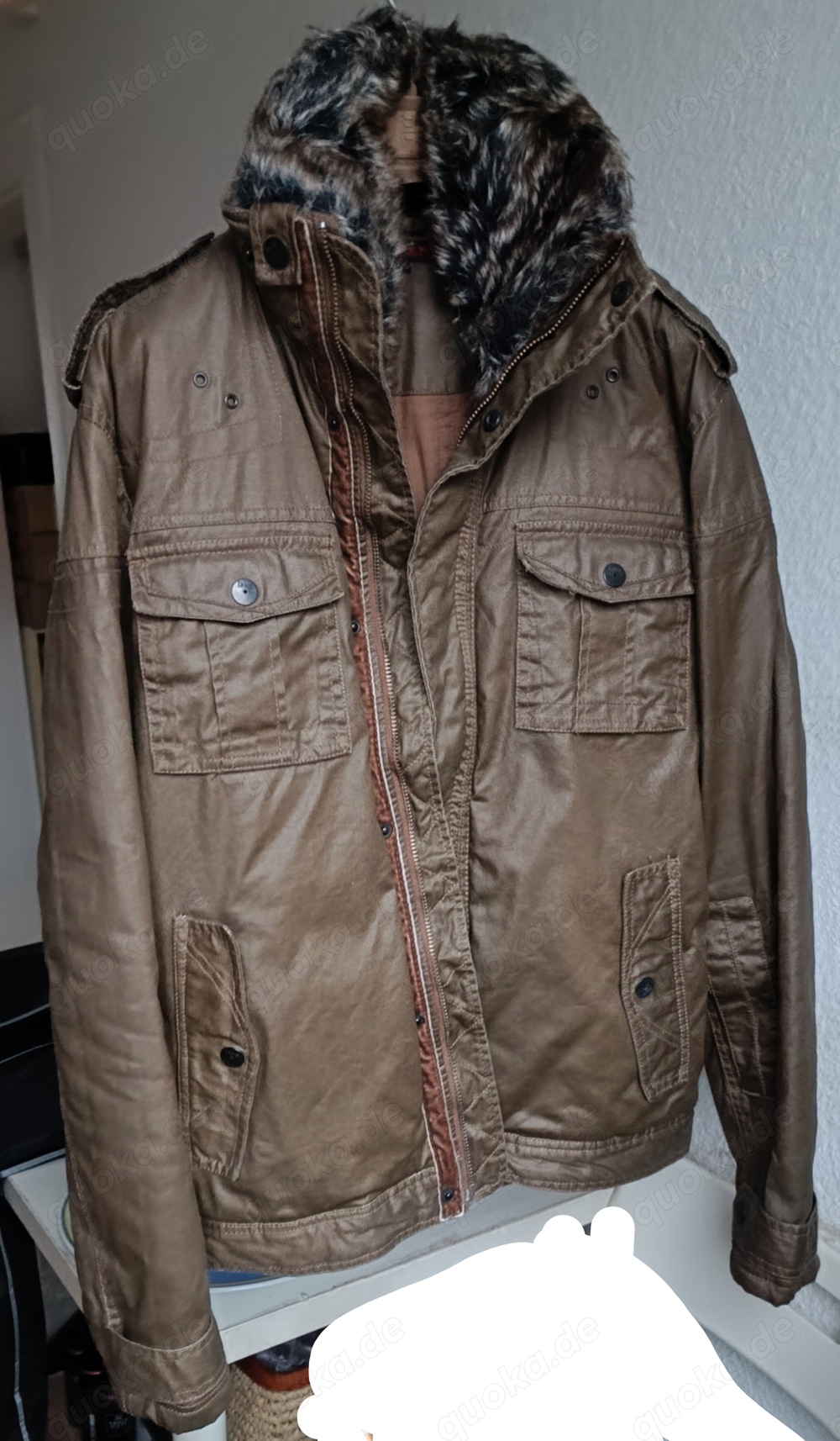 REVIEW Jacke mit Fell