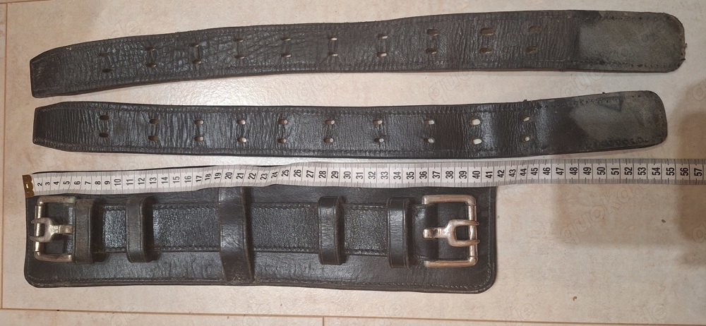 Bauchgurt Doppeldorn 38 cm lang 10 cm breit Riemenbreite 4,5 cm,15 Euro inkl. Versand